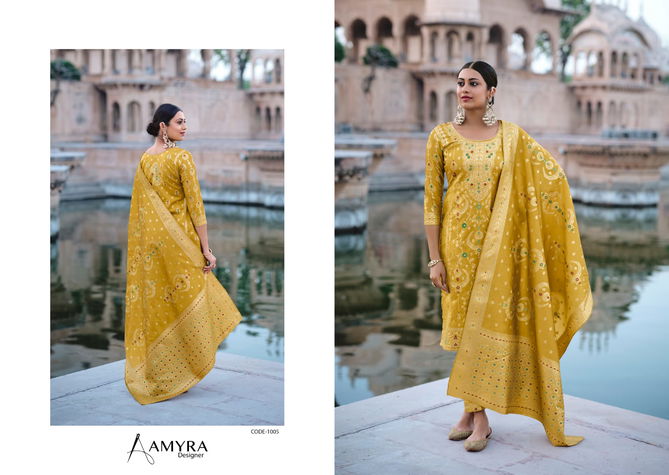 Amyra Lajjao Heavy Designer Wholesale Wedding Salwar Suits